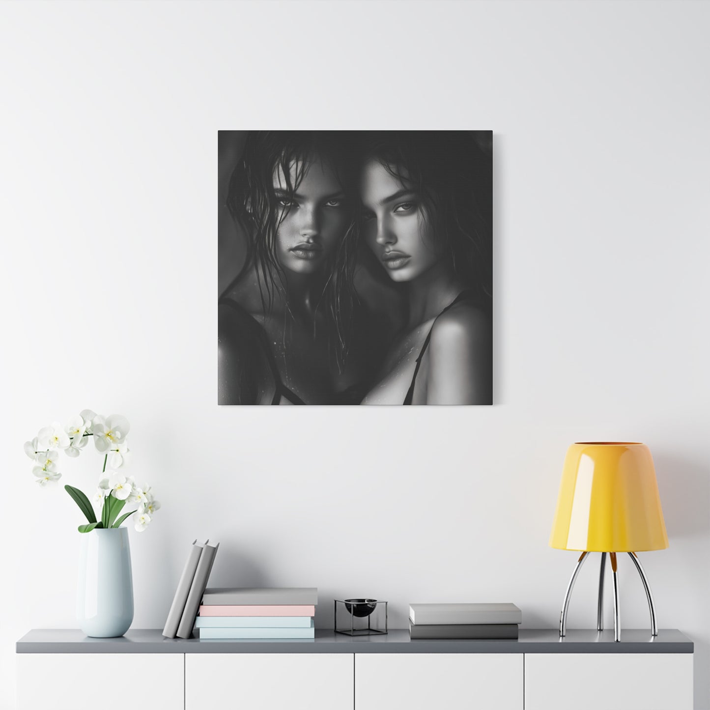 Dark Sirens - Matte Canvas Art Print