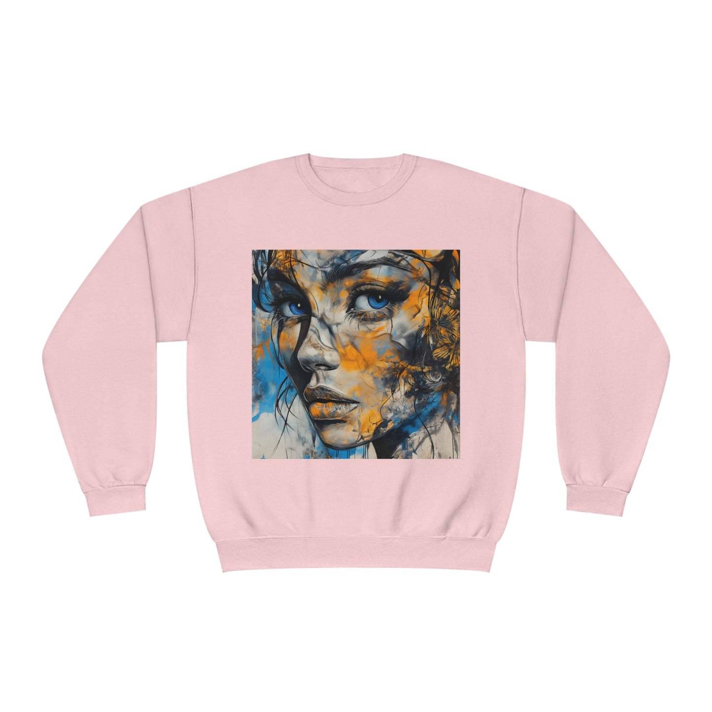 "Create. Inspire. Evolve" - Unisex NuBlend® Crewneck Sweatshirt