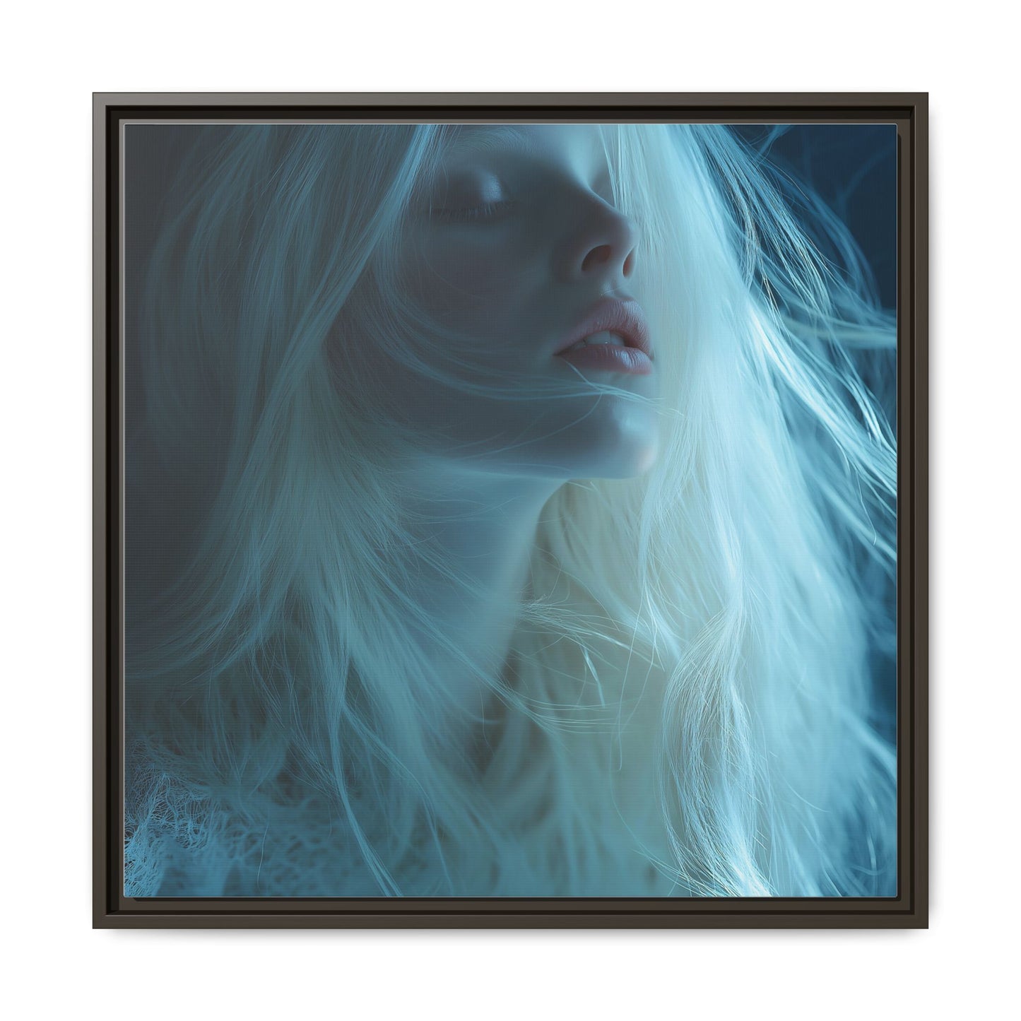 Ethereal Light Framed Canvas Art