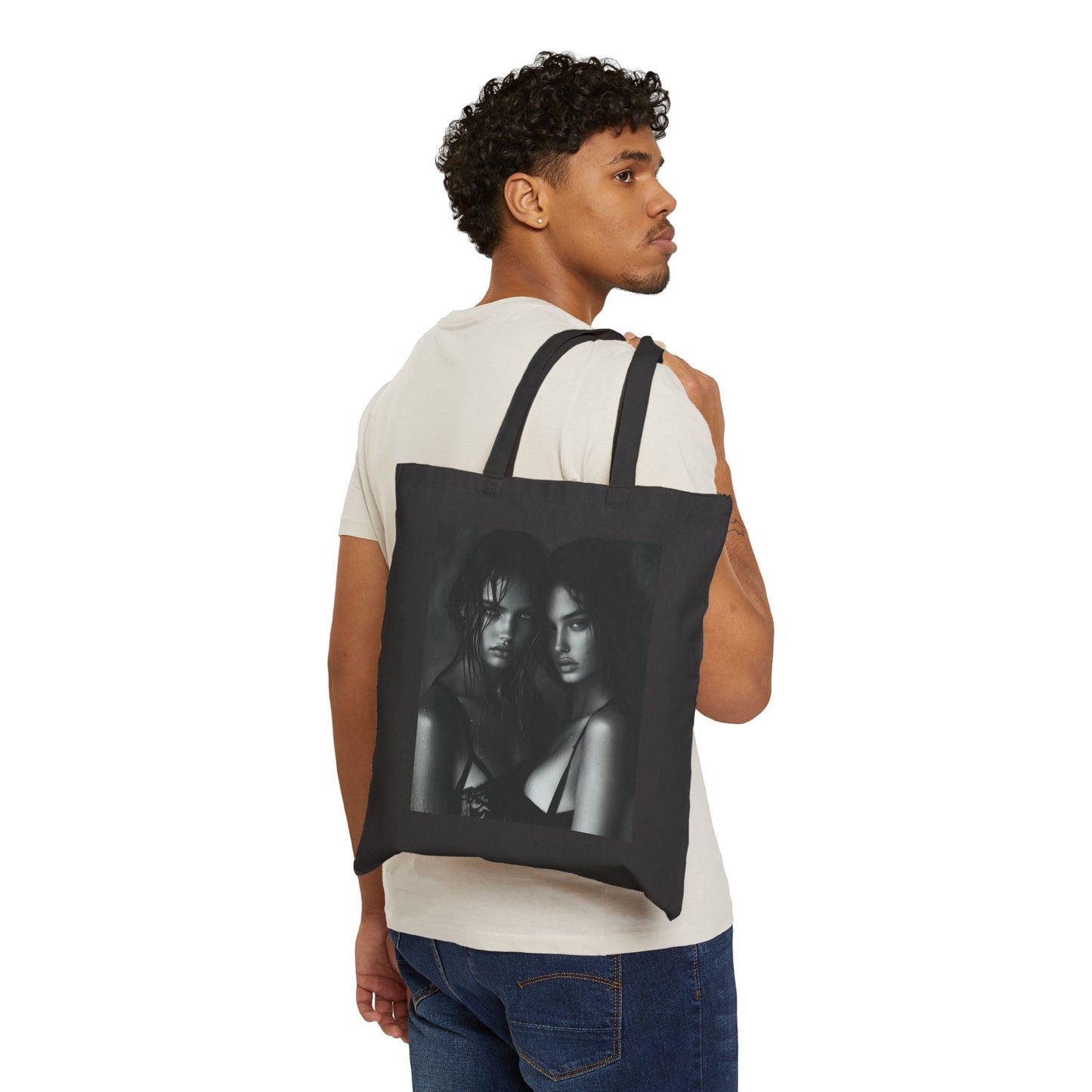 Shadow Sisters - Cotton Canvas Tote Bag