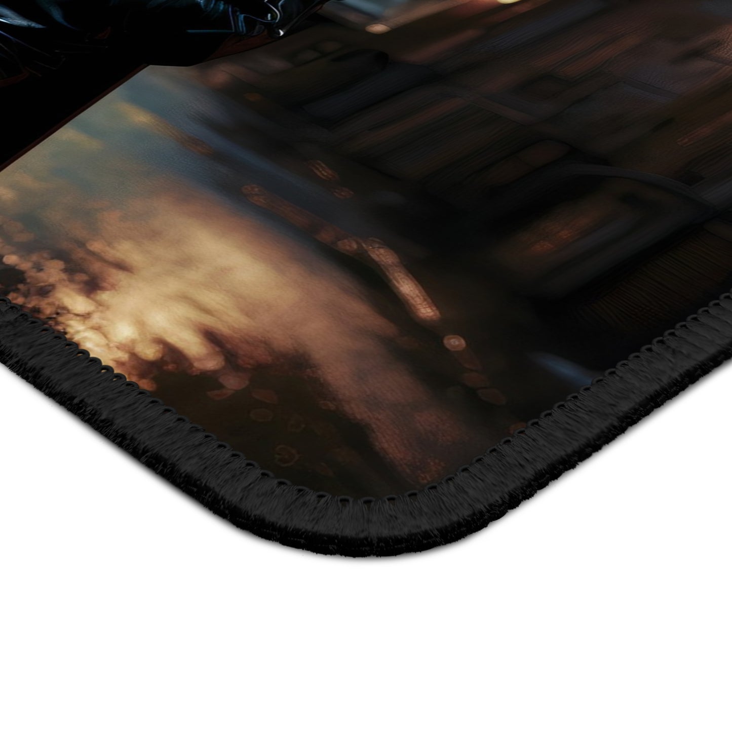 Noir Precision - Gaming Mouse Pad with Artistic Design