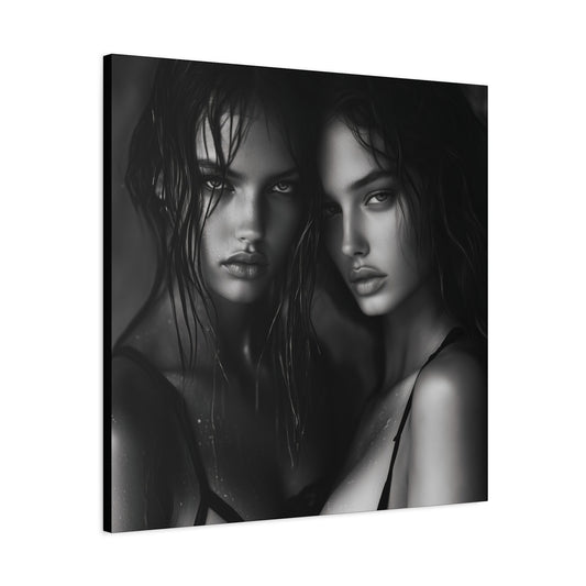 Dark Sirens - Matte Canvas Art Print