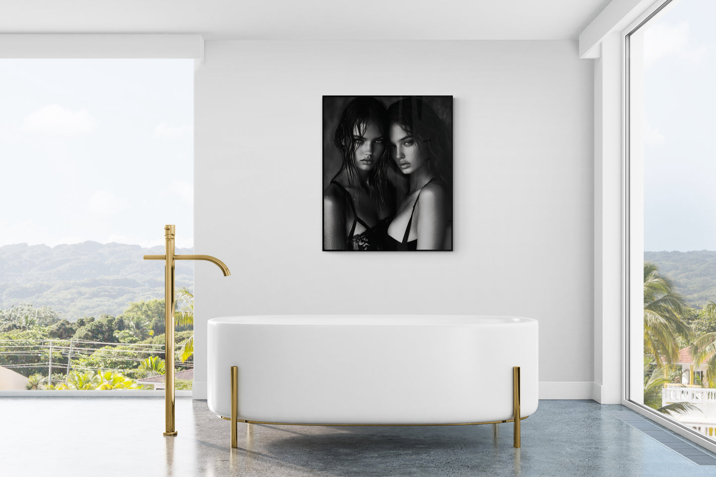 Dark Sirens - Matte Canvas Art Print